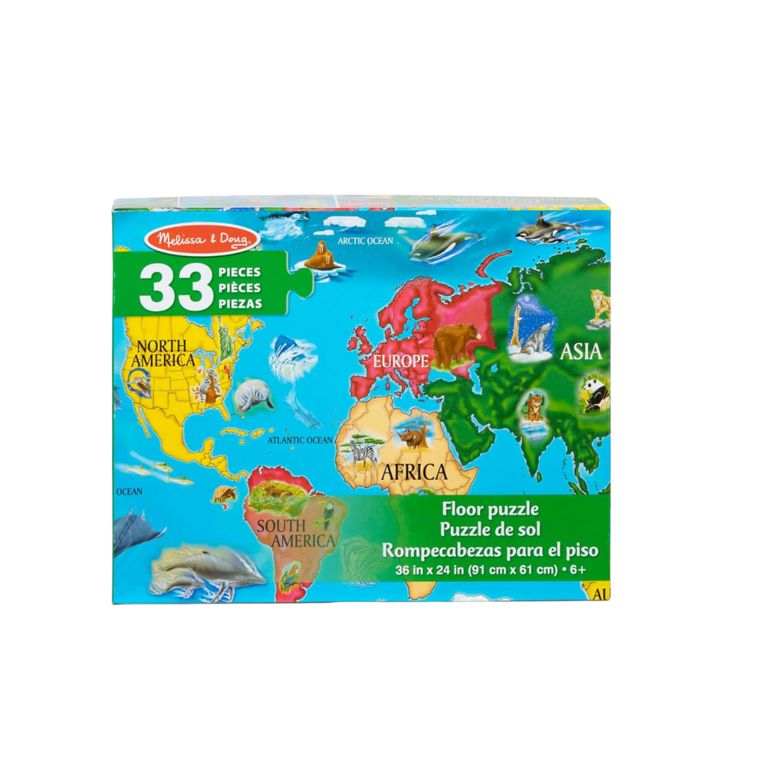 Melissa & Doug ფაზლი რუკა