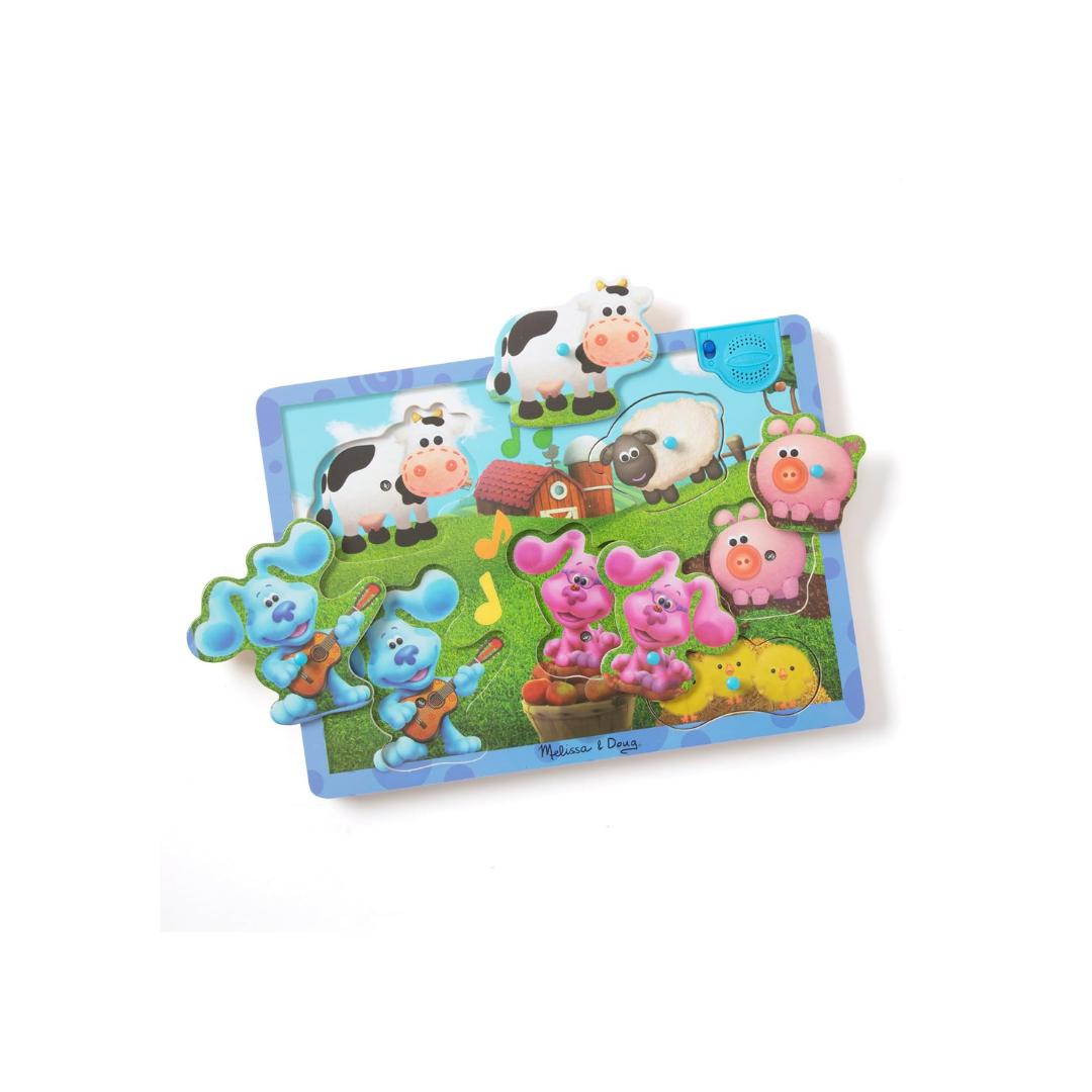 Melissa & Doug BCY Wooden Musical FARM SOUND PZL8