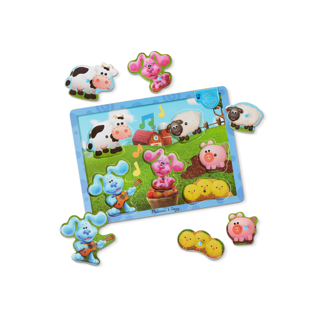 Melissa & Doug BCY Wooden Musical FARM SOUND PZL8