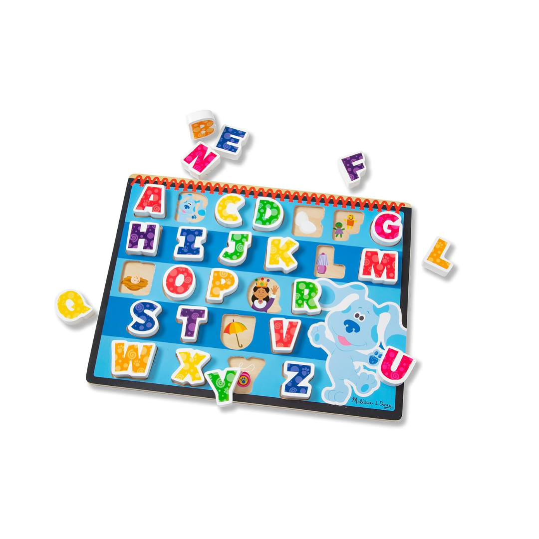Melissa & Doug BCY Wooden Chunky Alphabet PZL (8)