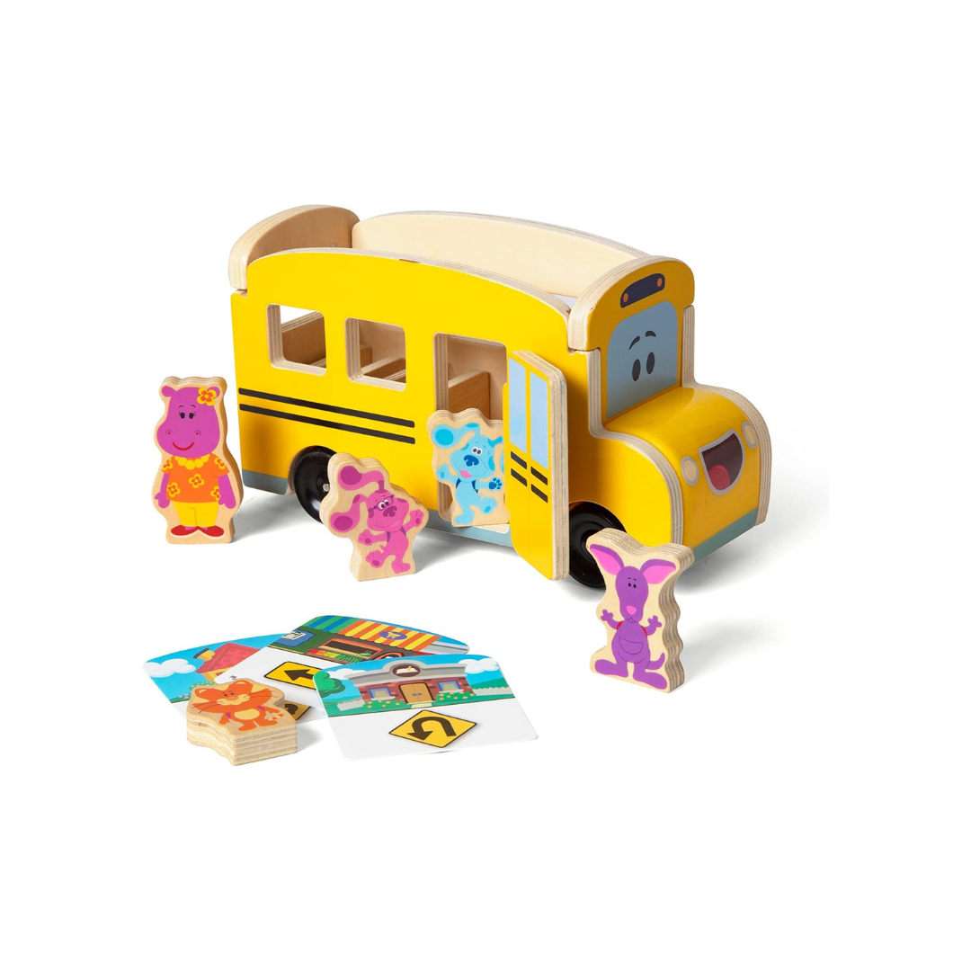 Melissa & Doug BCY Wooden Pull Back School Bus (6)