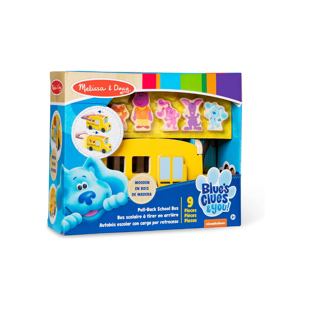 Melissa & Doug BCY Wooden Pull Back School Bus (6)