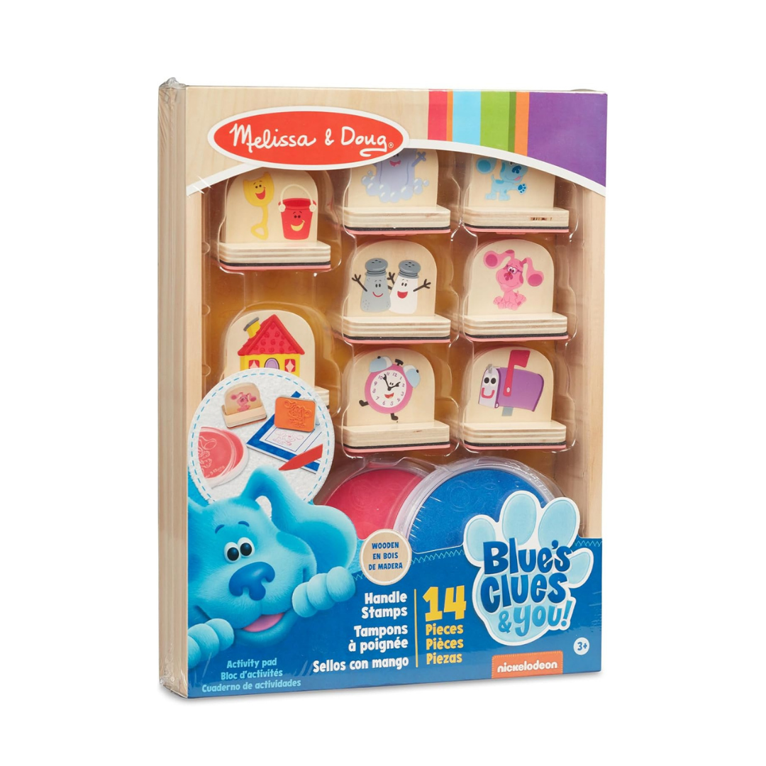 Melissa & Doug BCY Wooden Stamps Activity Set (12)
