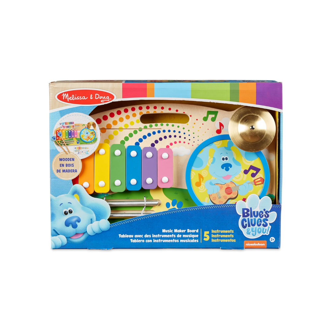 Melissa & Doug BCY Wooden Music Maker Board