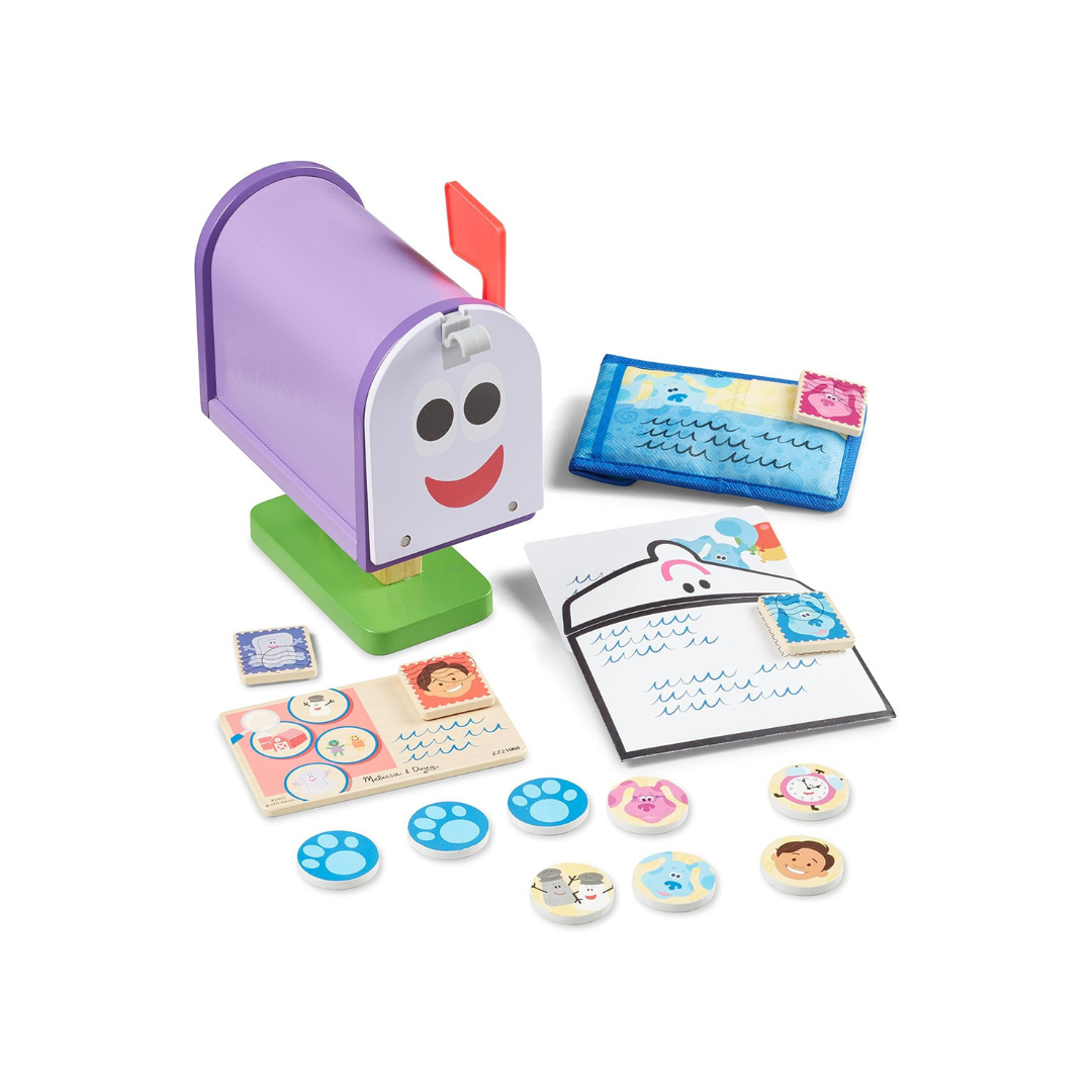 Melissa & Doug BCY Wooden Mailbox Playset (6)