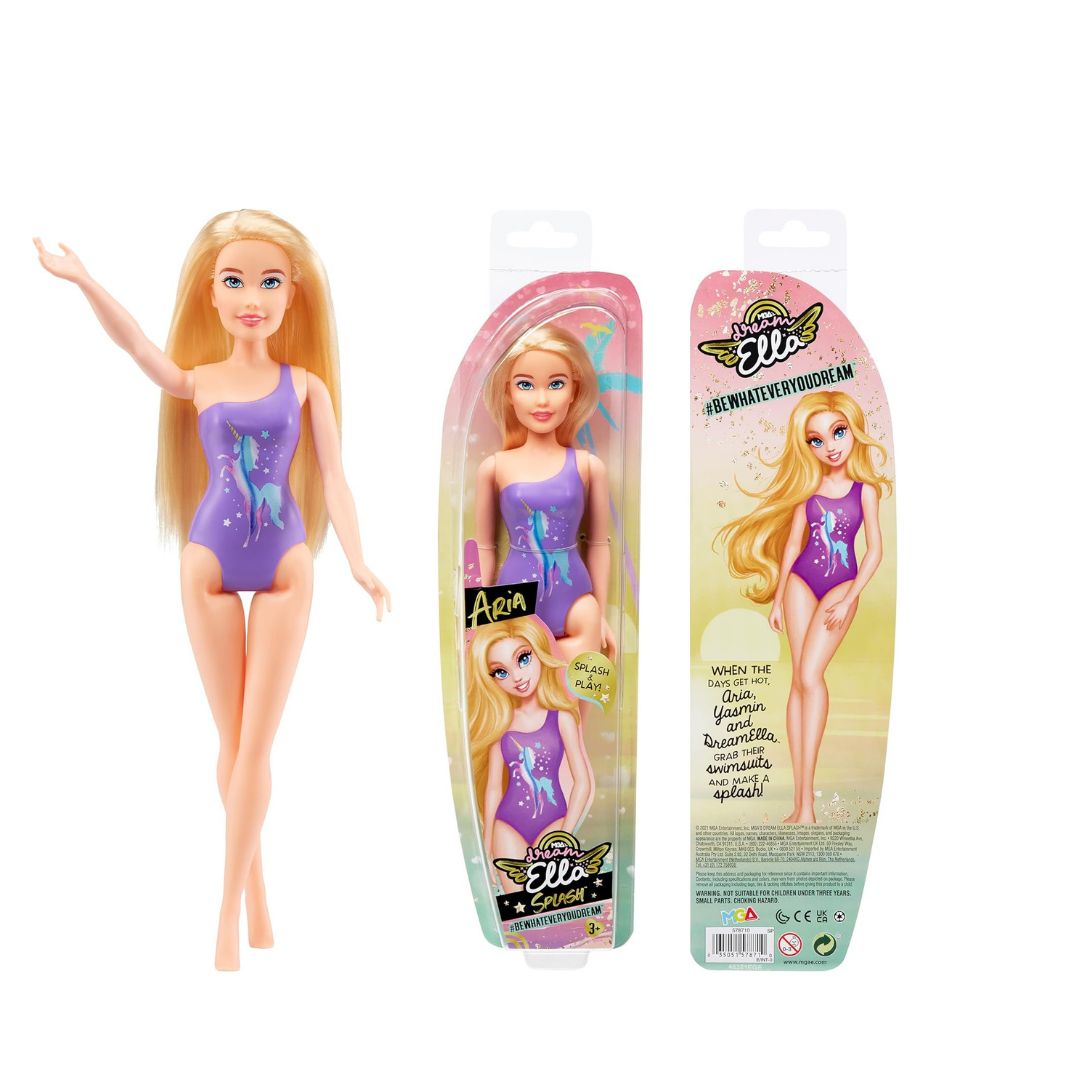 MGA Dream Ella ბარბი საცურაო იისფერი ლუქით