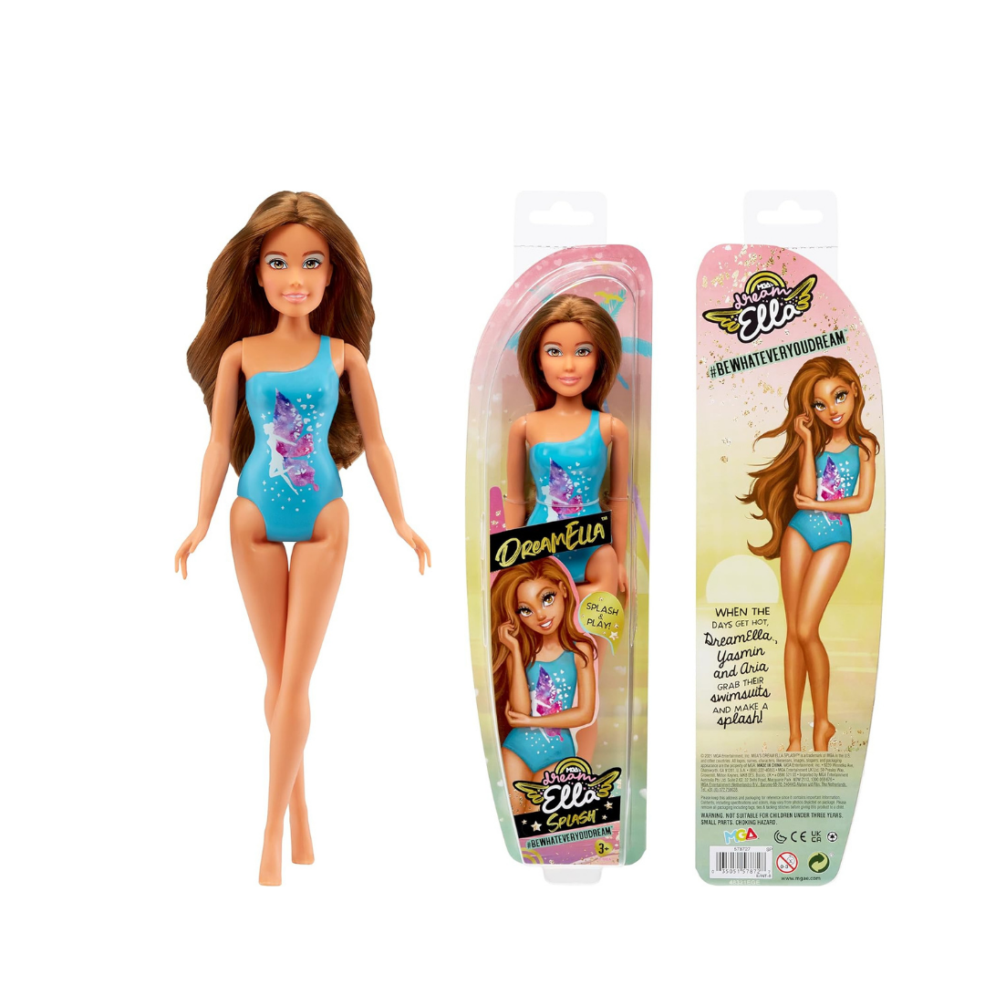 MGA Dream Ella ბარბი საცურაო ცისფერი ლუქით