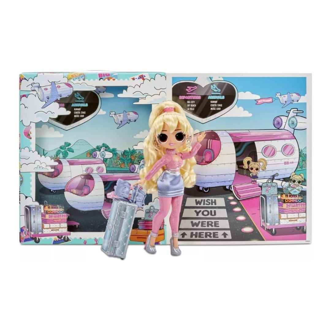 MGA LOL Surprise Fly Gurl მოგზაური თოჯინა