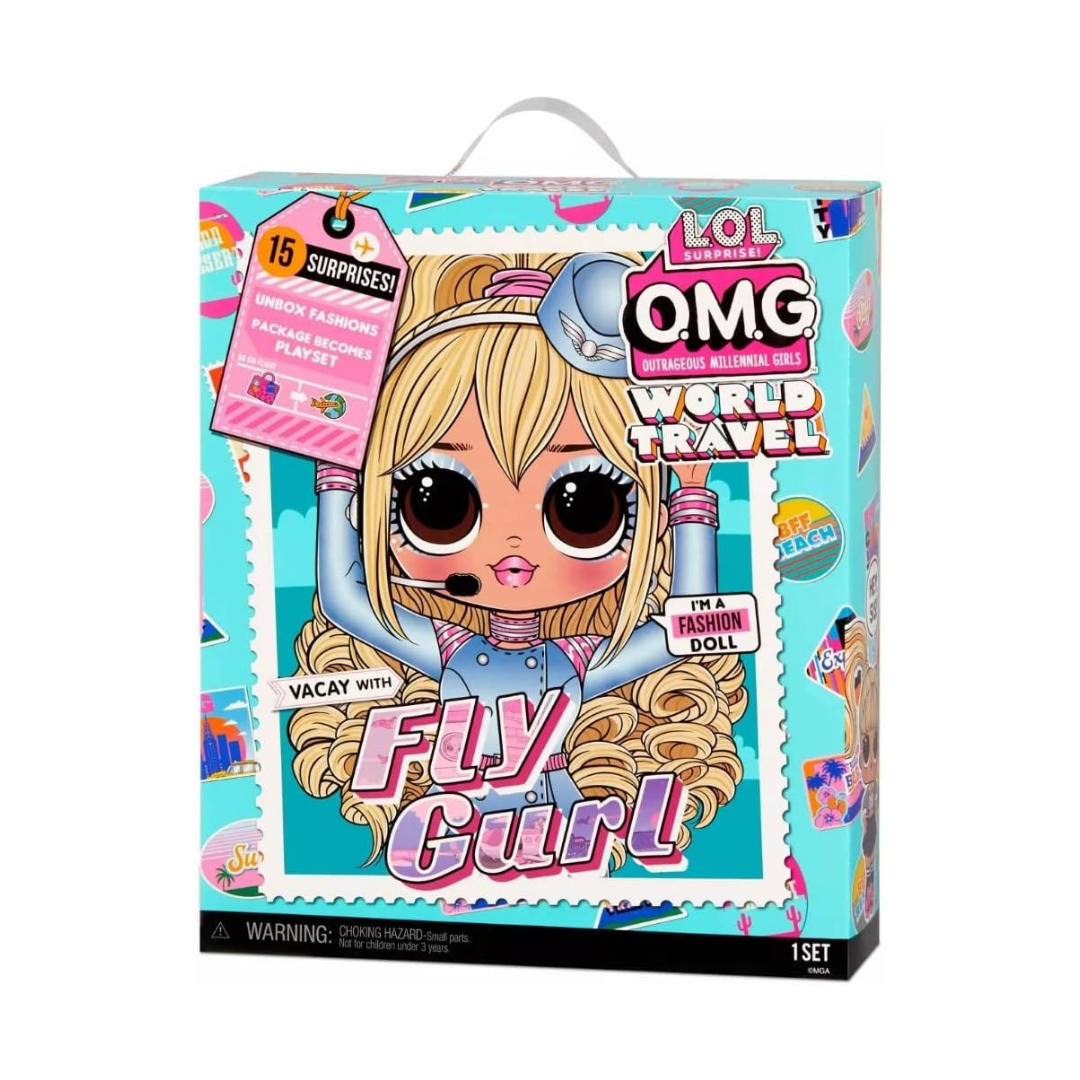 MGA LOL Surprise Fly Gurl მოგზაური თოჯინა