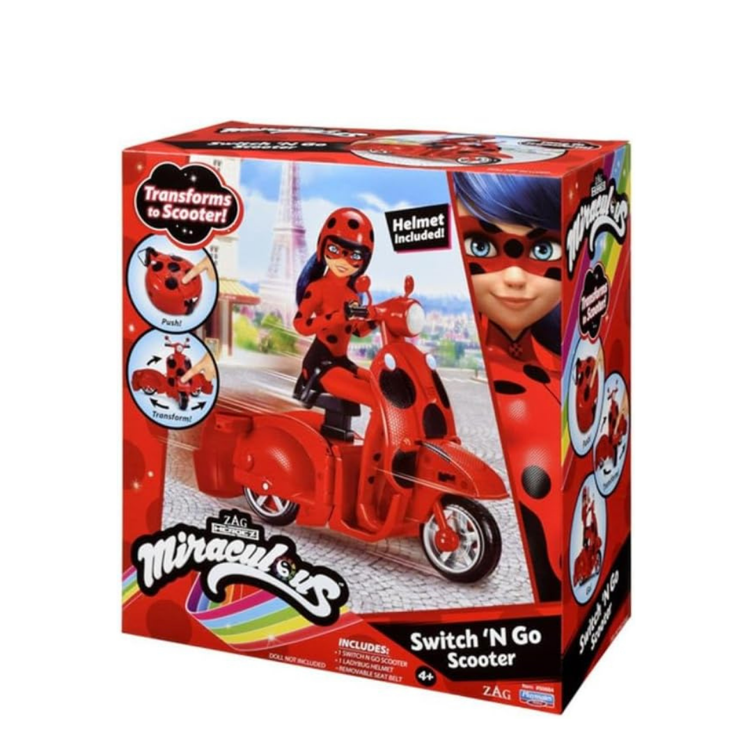 Playmates Toys Miraculous Lucky Charms Scooter