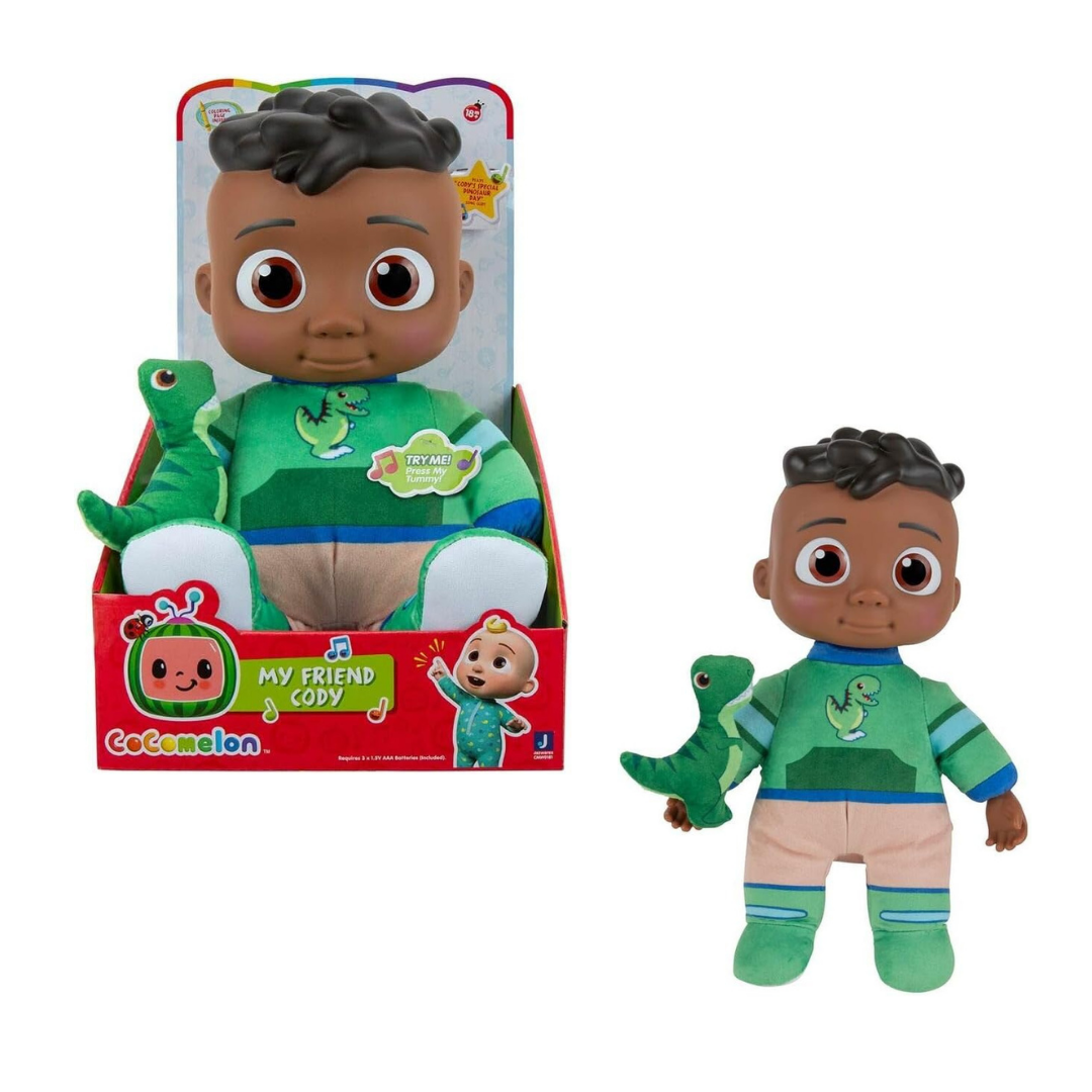 Jazwares Cocomelon Roto Plush Cody Doll