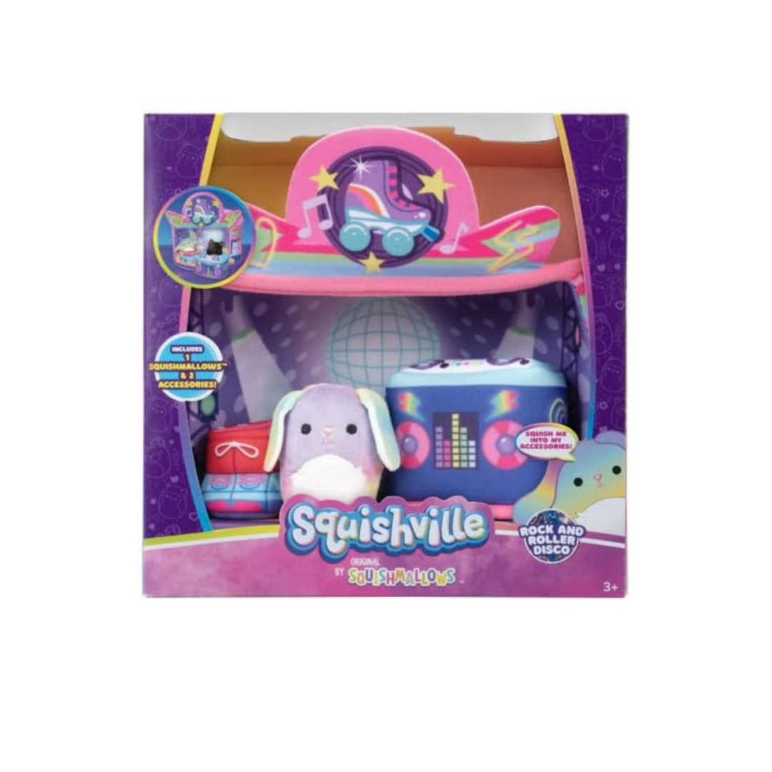 Jazwares Squishmallows Squishville Rock & Roller Disco