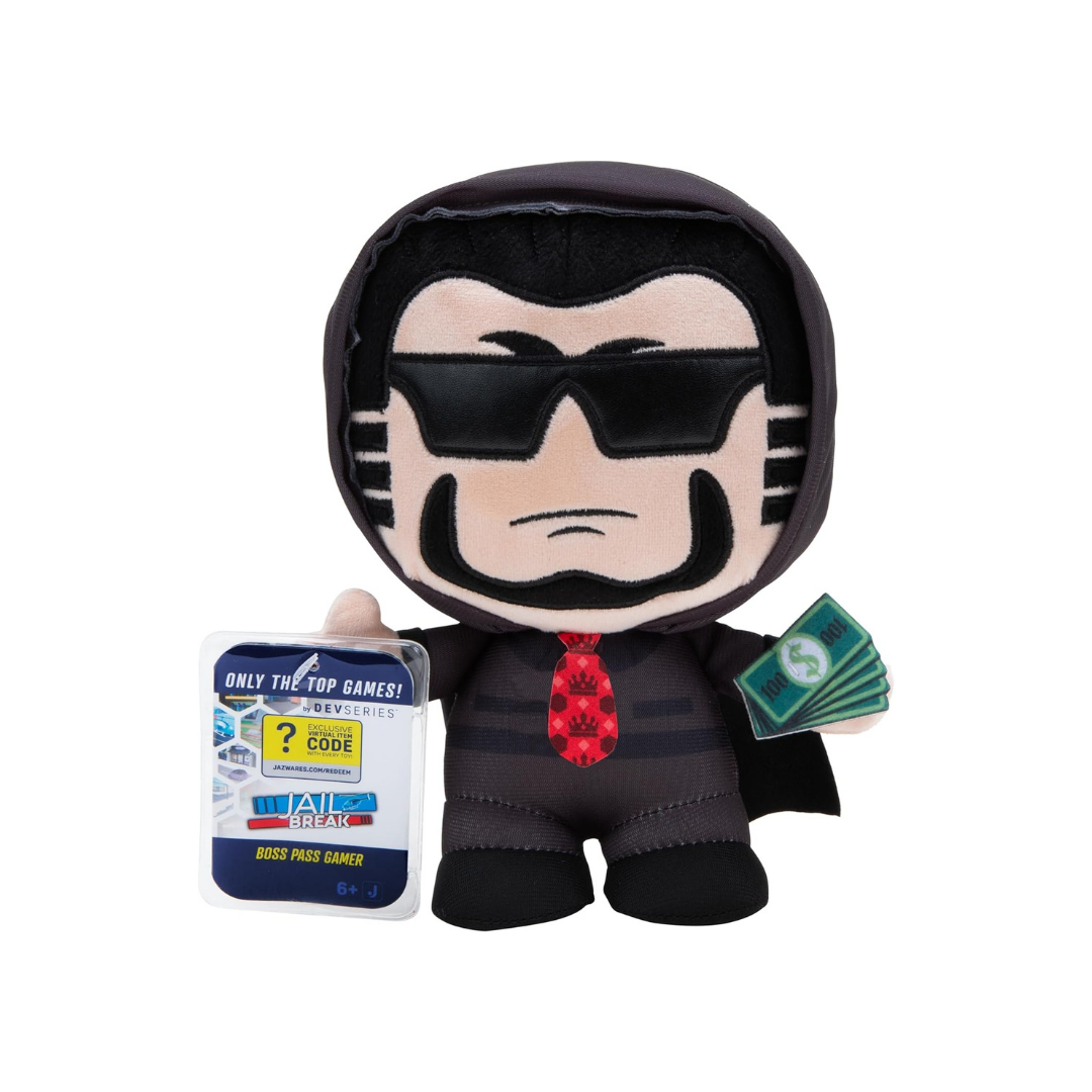 Jazwares Roblox DevSeries Boss Pass Gamer Collector Plush S1