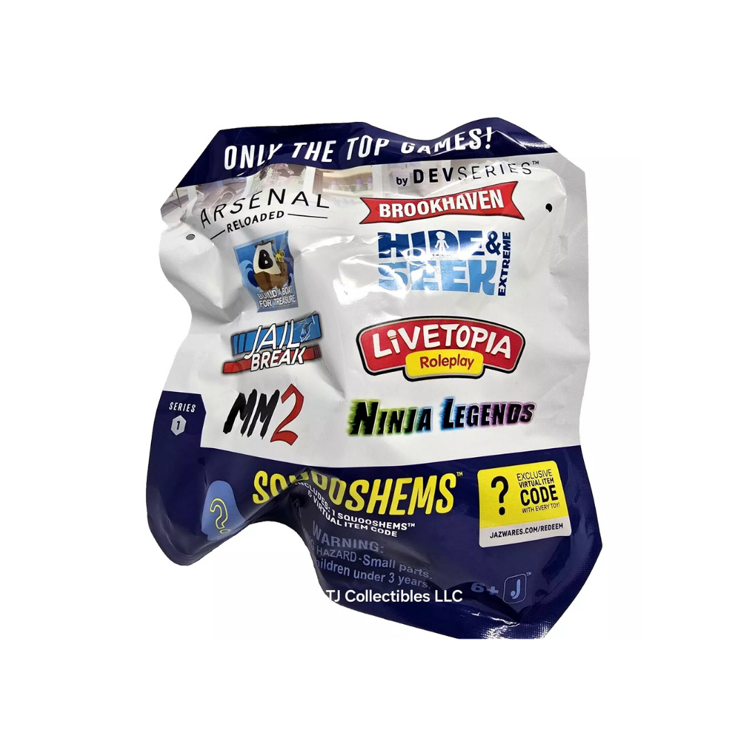 Jazwares Roblox DevSeries Squooshems Surprise Pack Series 1