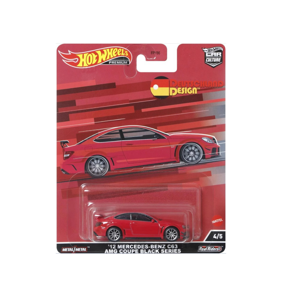 Hot Wheels '12 Mercedes Benz C63 AMGCouple Black Series