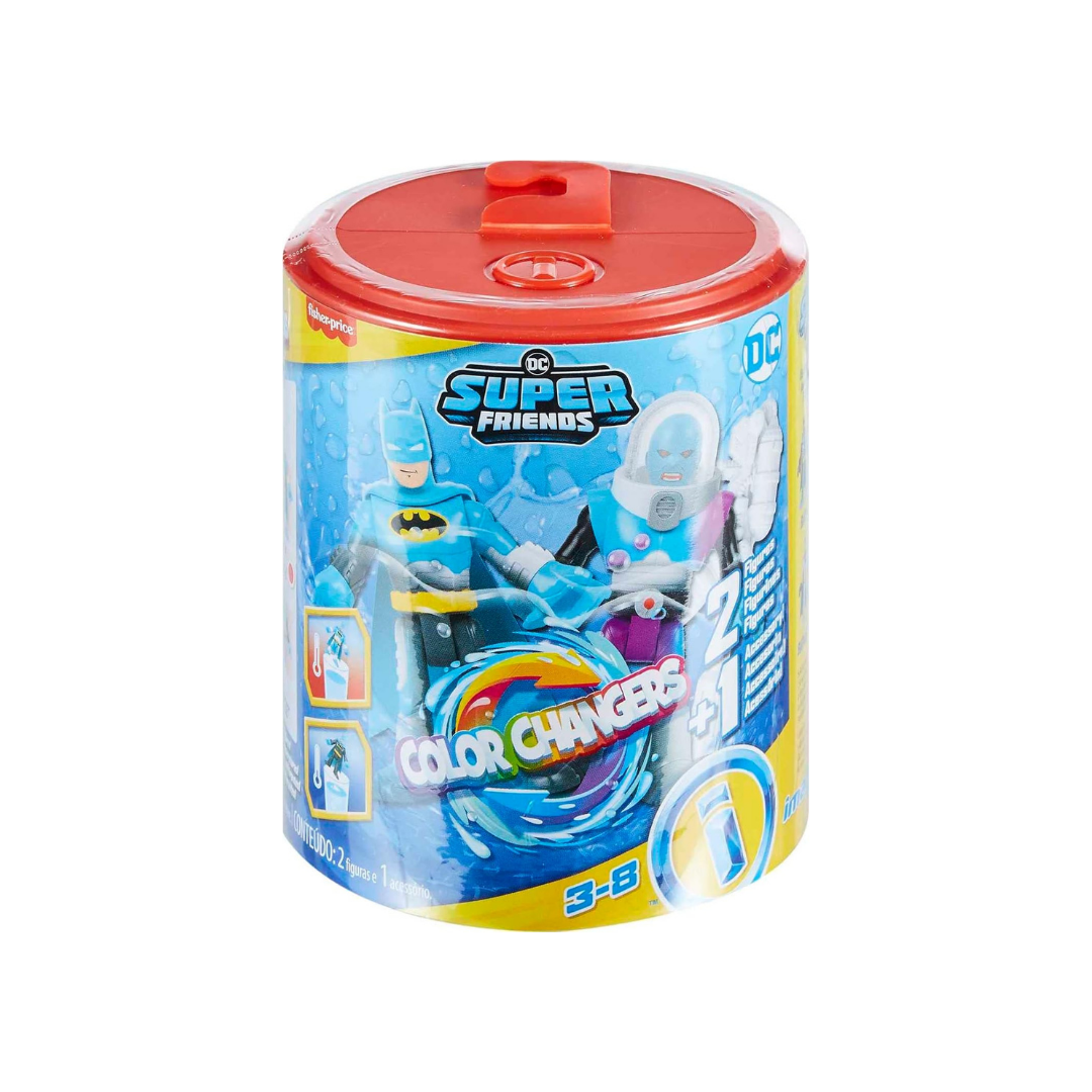 Fisher-Price Batman & Mr Freeze ფიგურები იცვლის ფერს