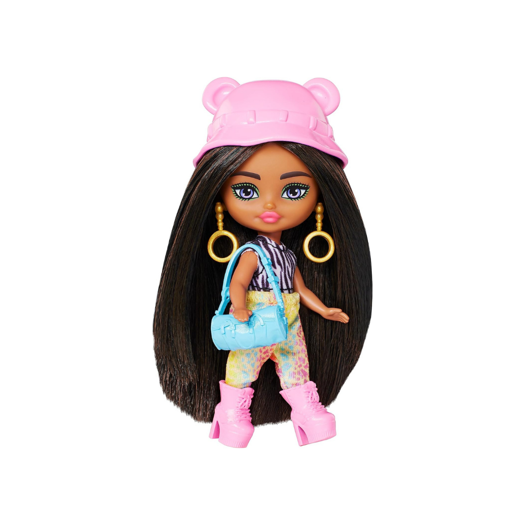 Mattel Barbie Mini Mini's Travel Safari Brunette Cdu 4