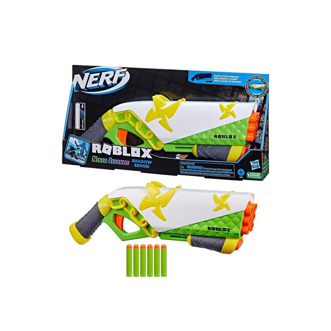 Hasbro NERF Ninja Legends - Shadow Sensei Dart ბლასტერი