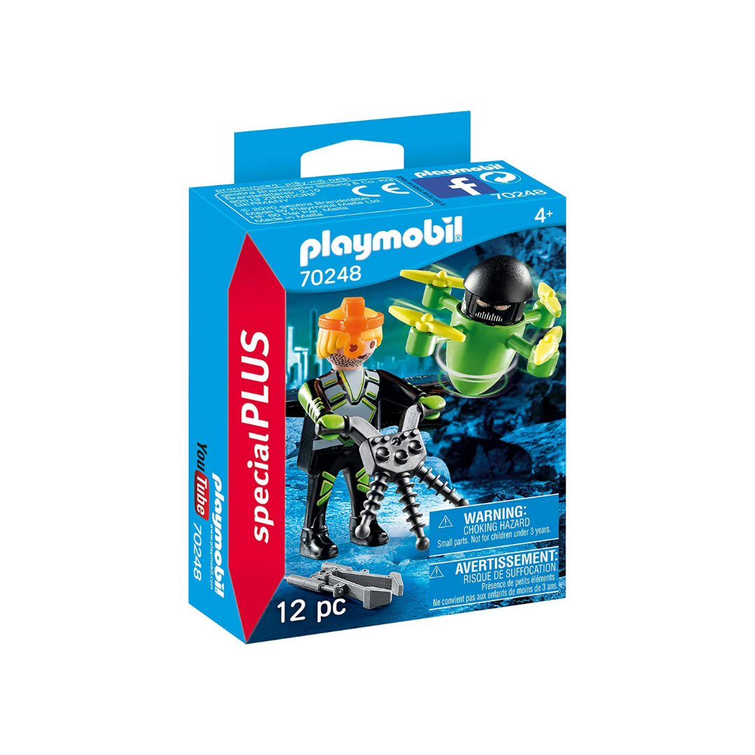 Playmobil Special Plus აგენტი დრონით