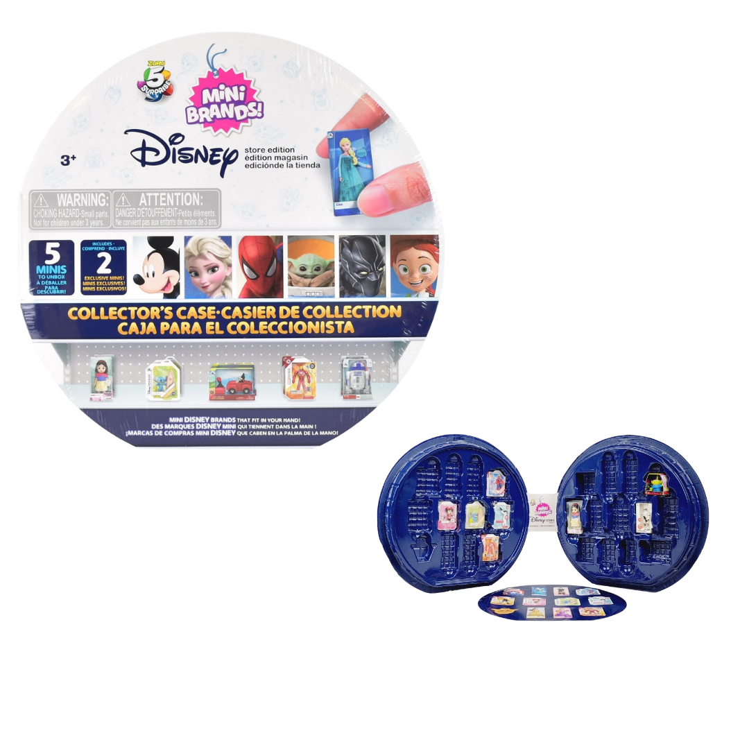 Zuru 5 Surprise Mini Brands Disney Store Collector Case S1
