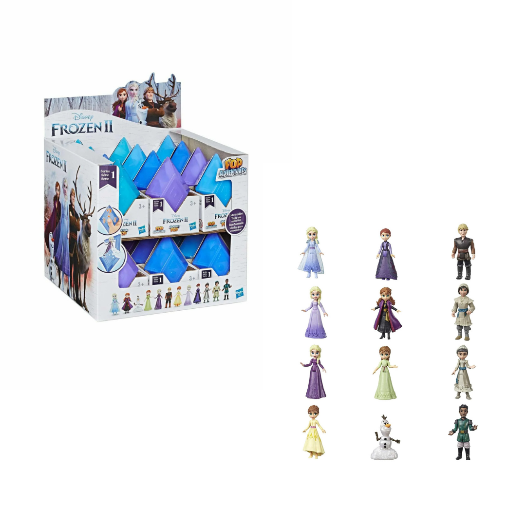 Hasbro Disney Frozen ჯადოსნური კრისტალი სიურპრიზი ფიგურებით