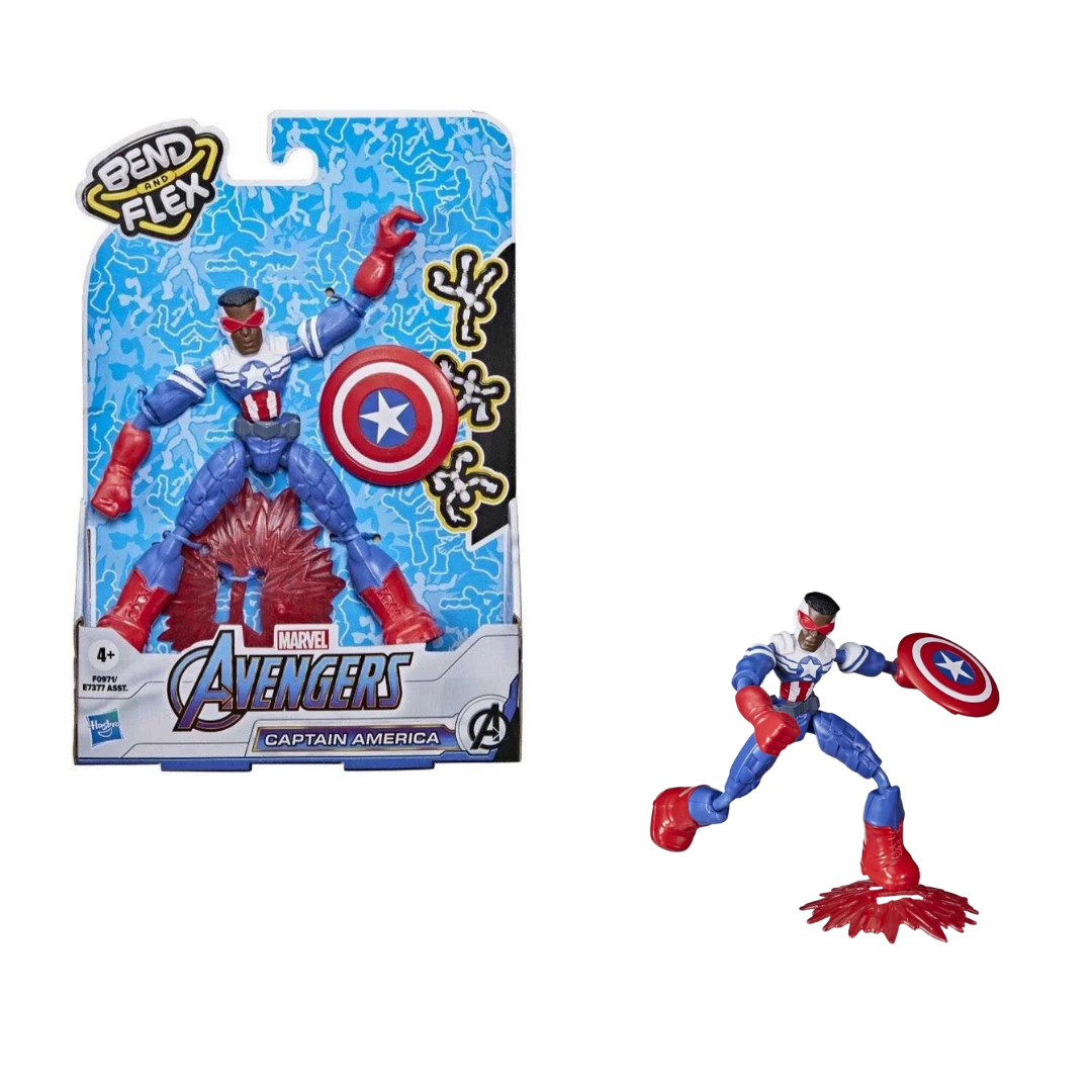 Hasbro MVL Avengers Bend & Flex Asst (8)