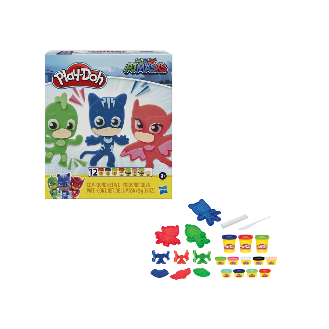 Hasbro Play-Doh PJ Masks Hero ფერადი პლასტილინი
