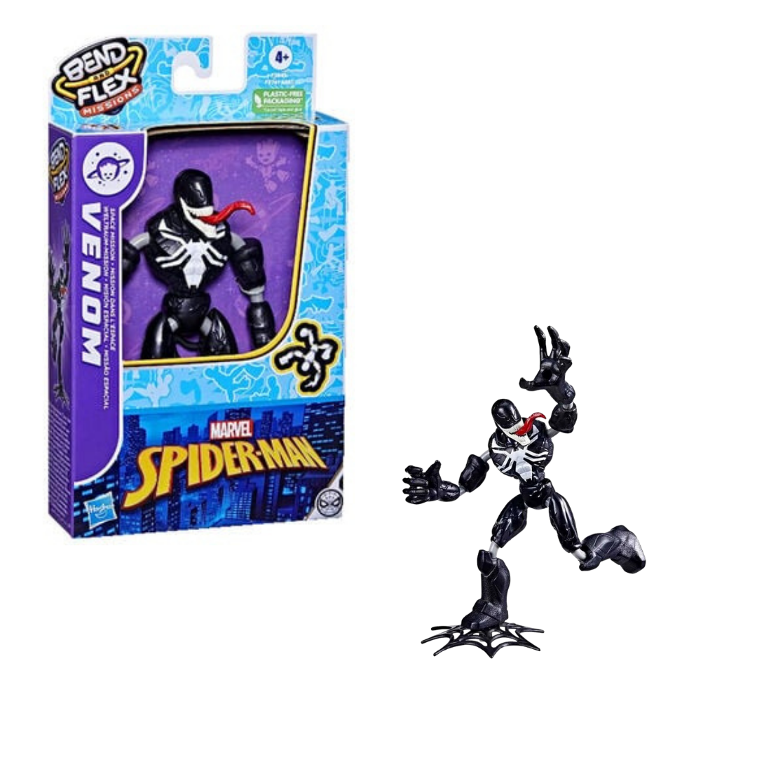Hasbro Marvel Spiderman Bend & Flex Asst B (8)