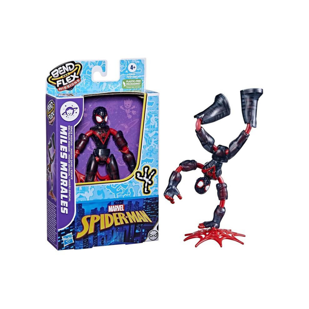 Hasbro Marvel Spiderman Bend & Flex Asst B (8)