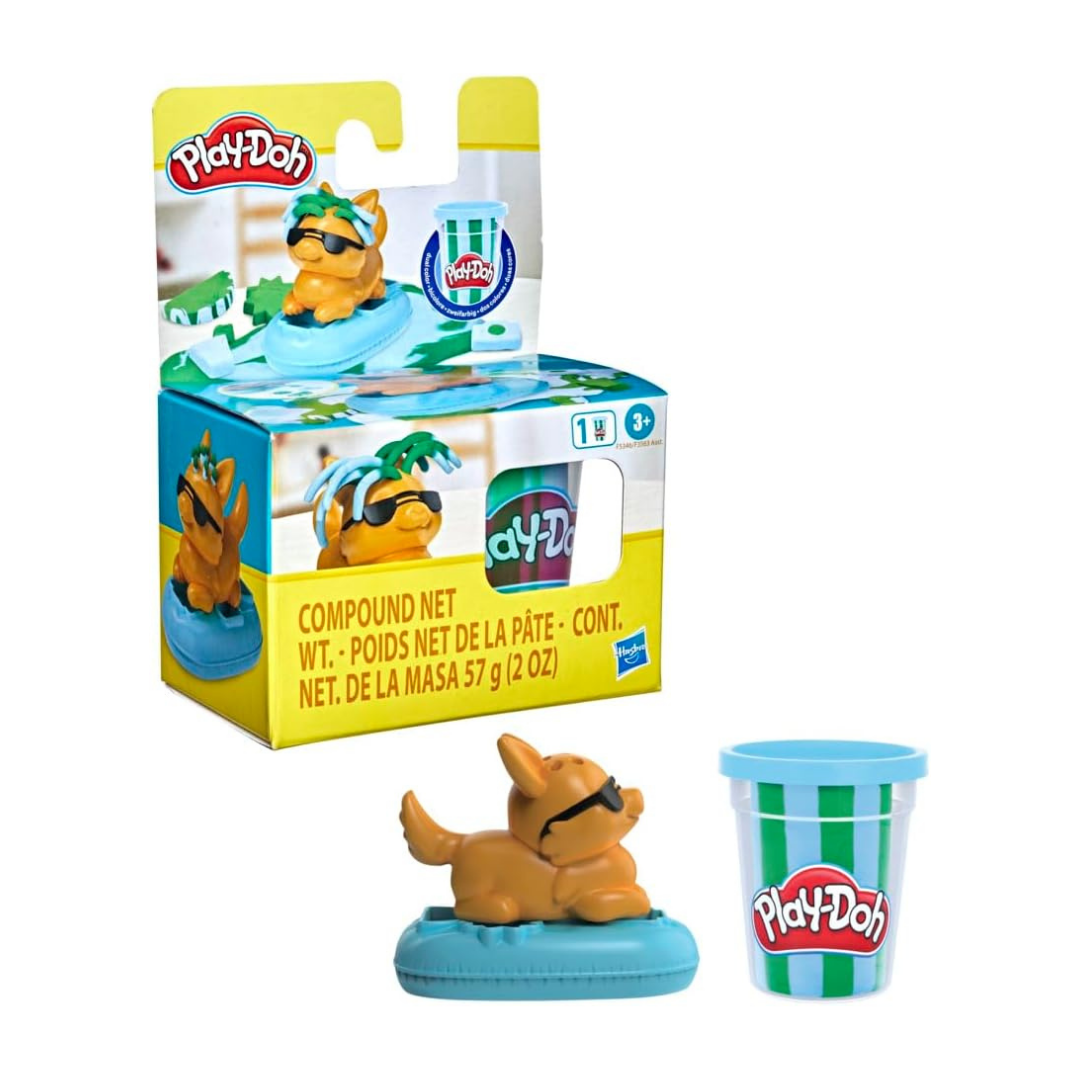 Hasbro Play-Doh SUN FUN PALS Ast (6)