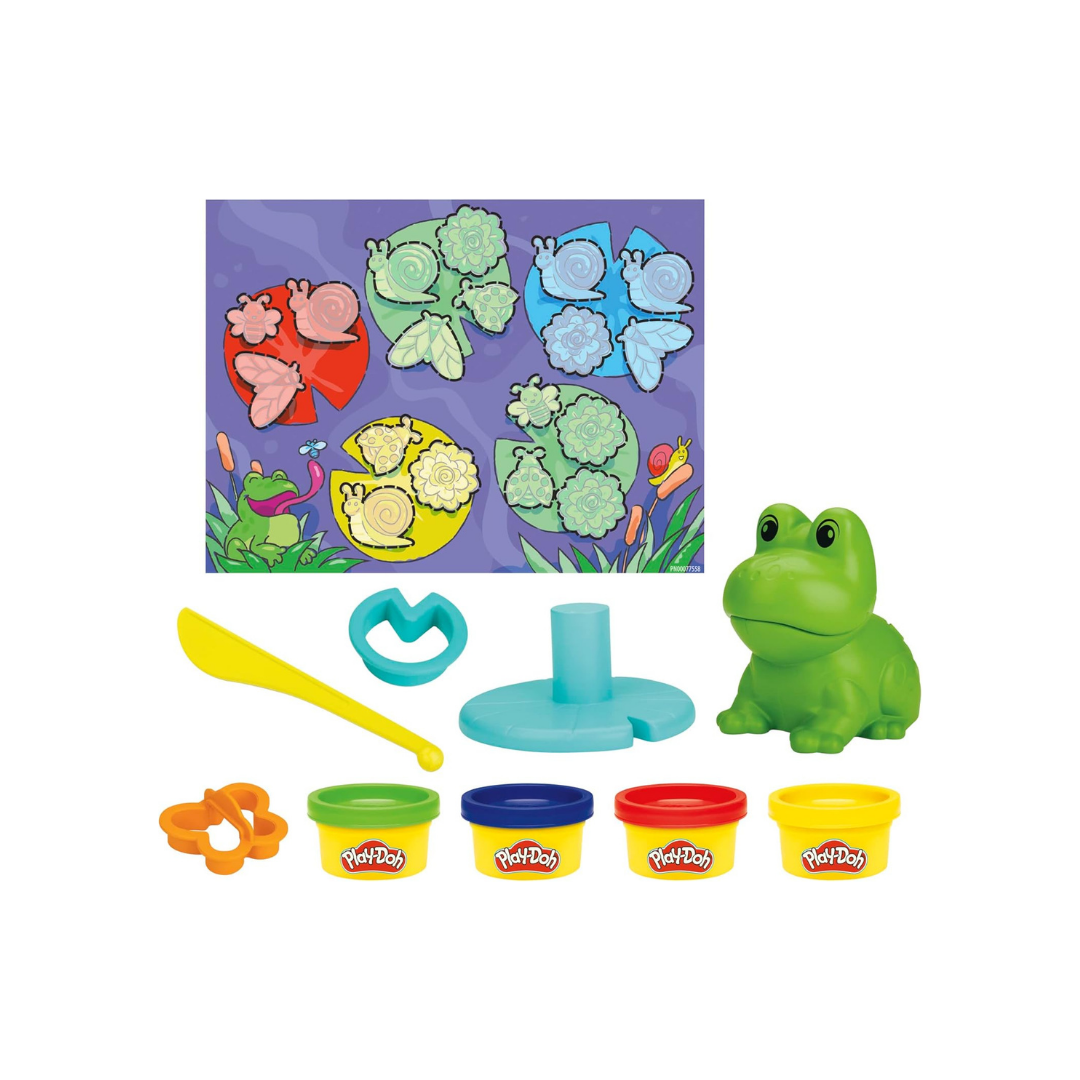 Hasbro Play-Doh FROG N COLORS STARTER SET (4)