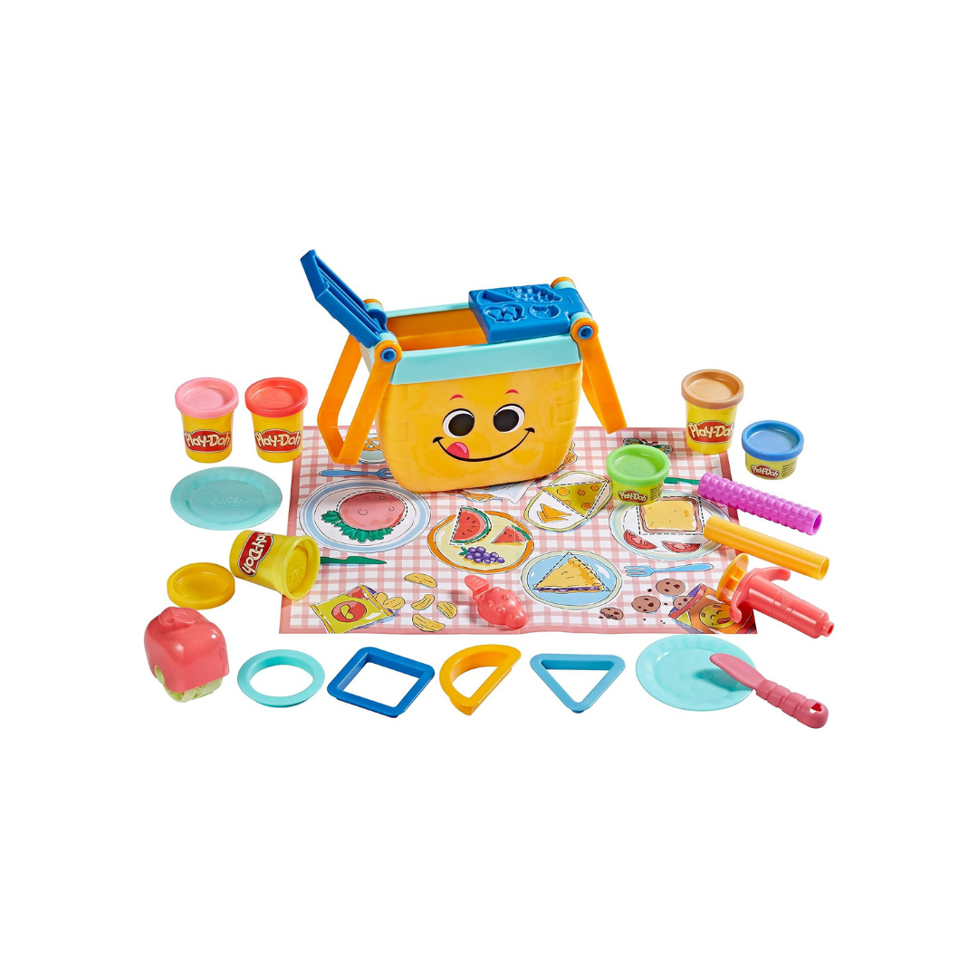 Hasbro Play-Doh PICNIC SHAPES STARTER SET (3)