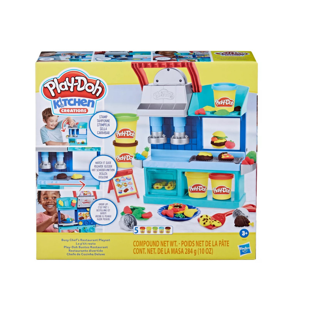 Hasbro Play-Doh BUSY CHEFS RESTAURANT PLAYSET
