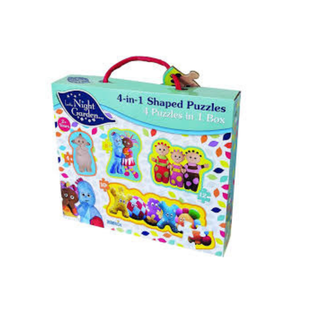 Ravensburger Night garden 4x1 ფორმის ფაზლი