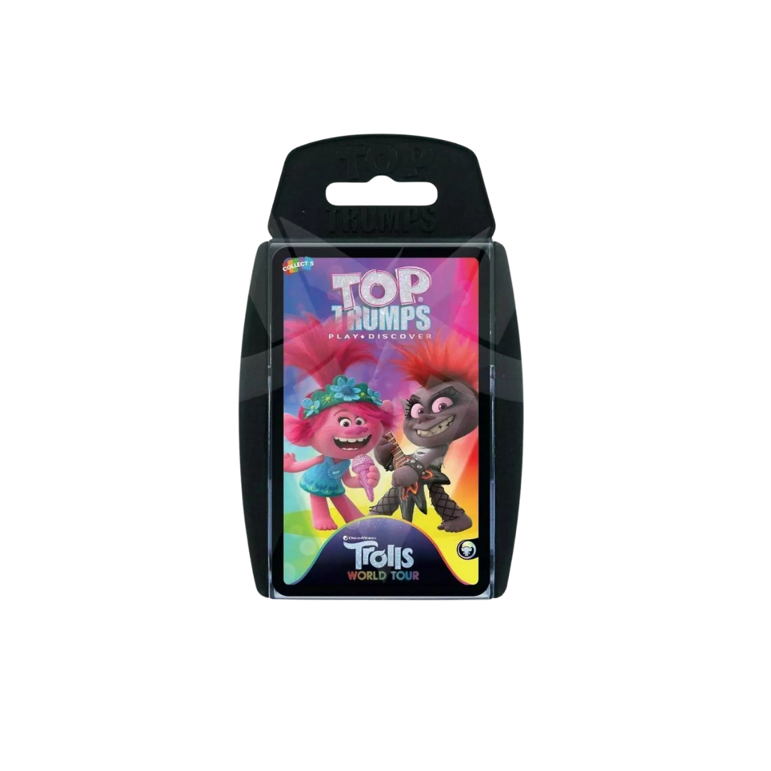 Hasbro Top Trumps Trolls World Tour ტროლის ფიგურები