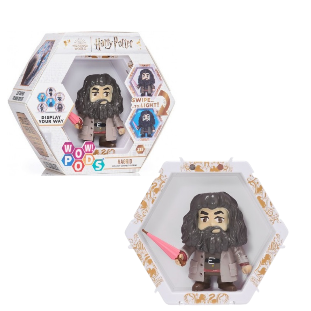 WOW POD Harry Potter ჯადოსნური სამყარო World Hagrid პერსონაჟის მანათობელი ფიგურა