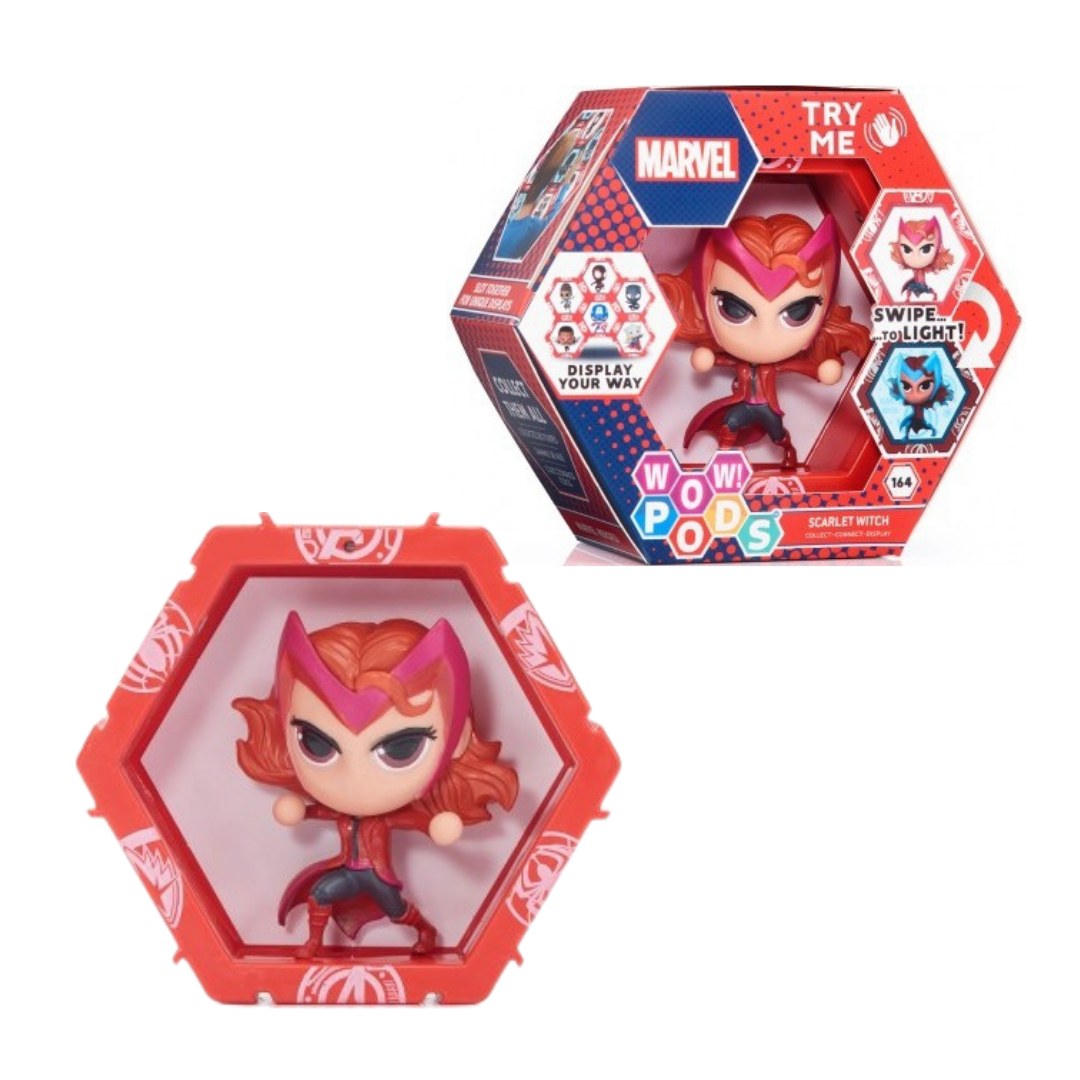 WOW POD Marvel Scarlet Witch პერსონაჟის მანათობელი ფიგურა