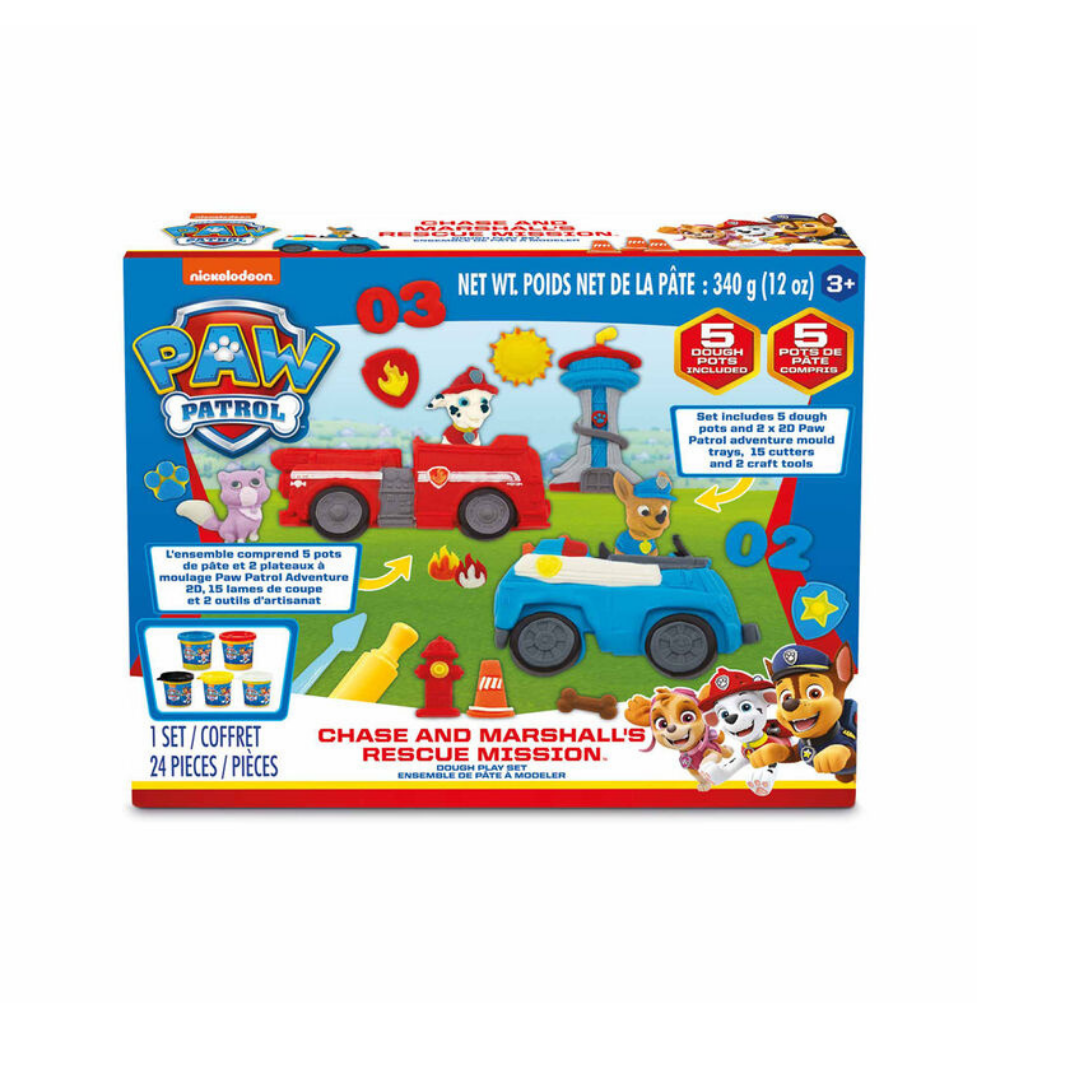 ADDO Paw Patrol საძერწები და ფიგურები პატარა ლეკვების ფორმებით
