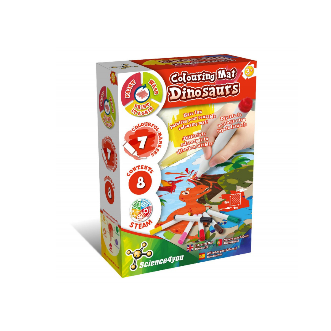 Science4You Coloring Mat Dinosaurs