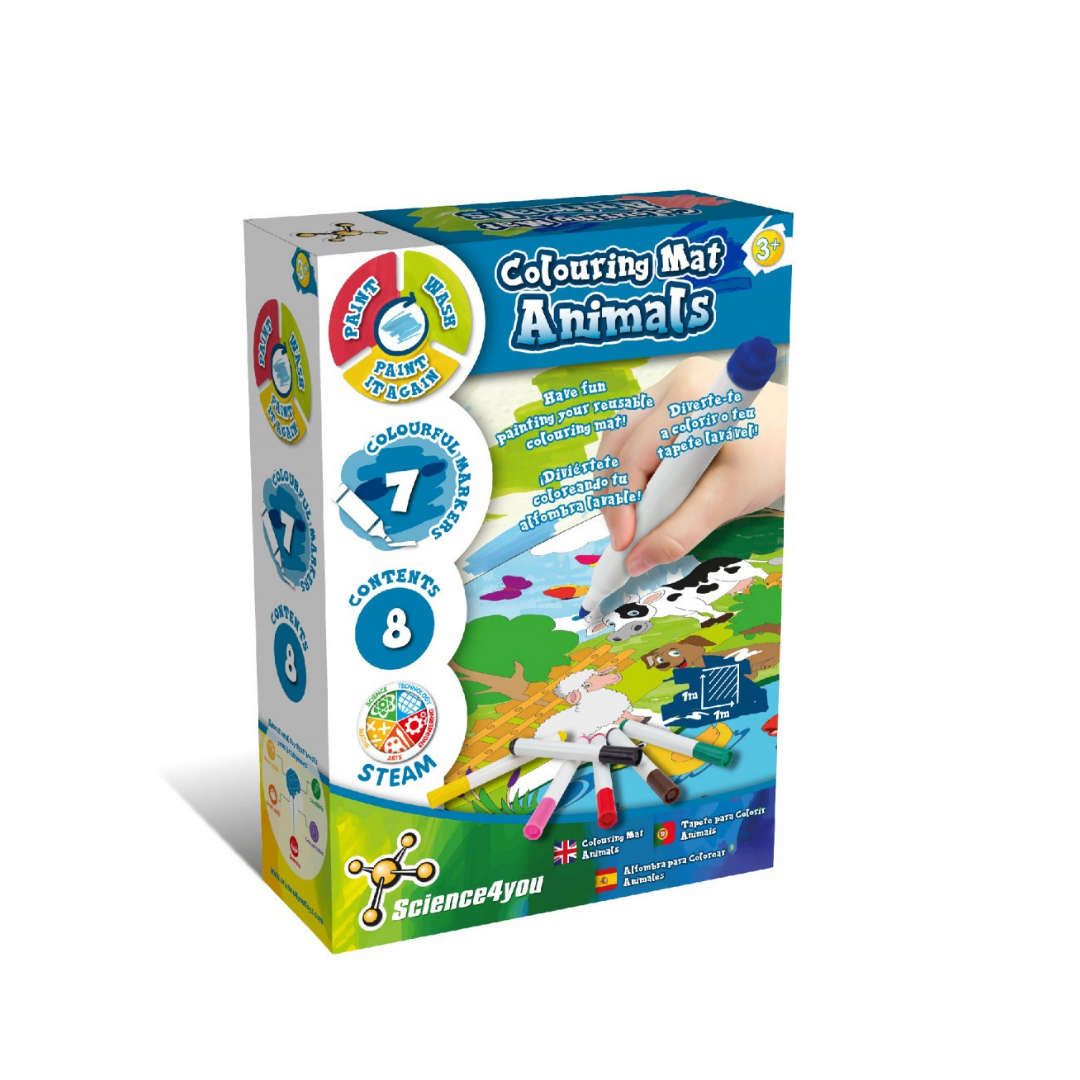 Science4You Colouring Mat Animals