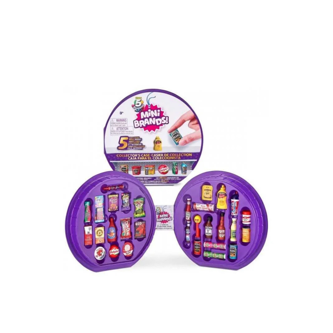 Zuru 5 Surprise Mini Brands Global S1 Collectors Case 77205