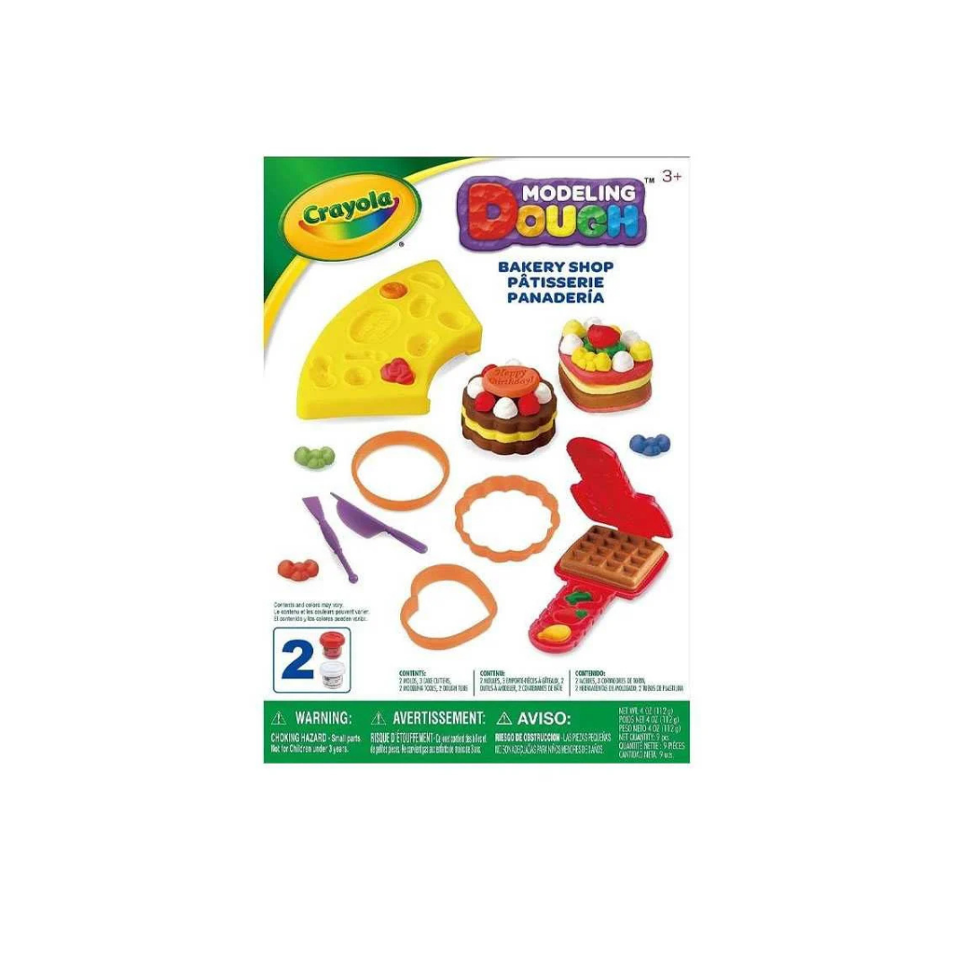 Crayola ფერადი პლასტილინები და ფორმები
