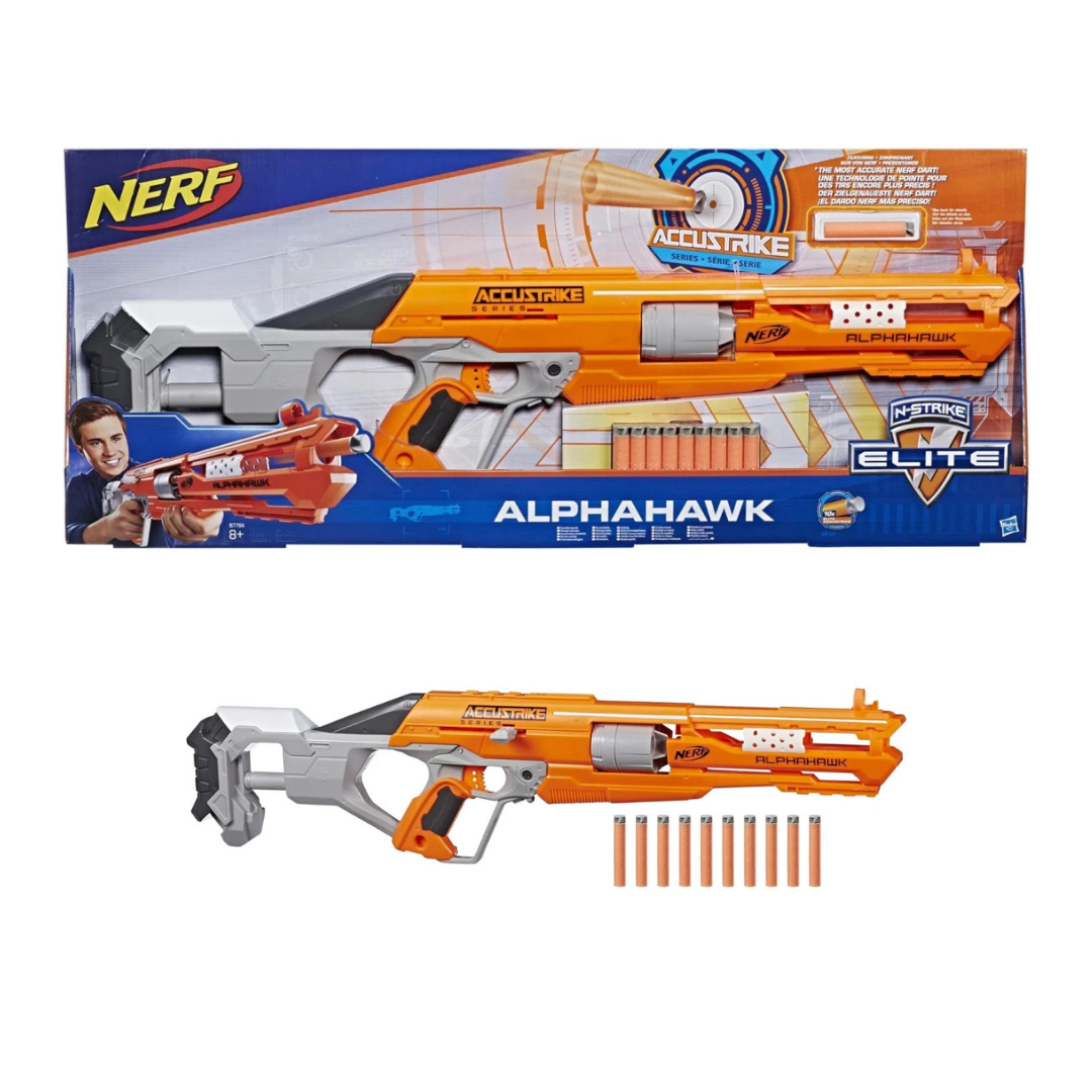 Hasbro Nerf Accustrike Alphahawk სათამაშო თოფი