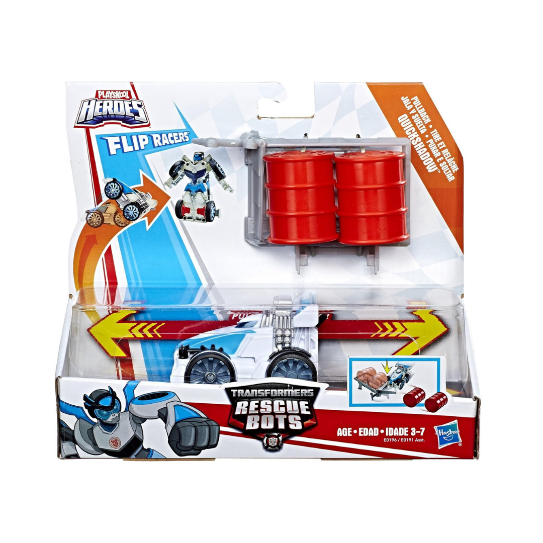 Playskool Transformers მრბოლელი ტრანსფორმერის ნაკრები Quickshadow