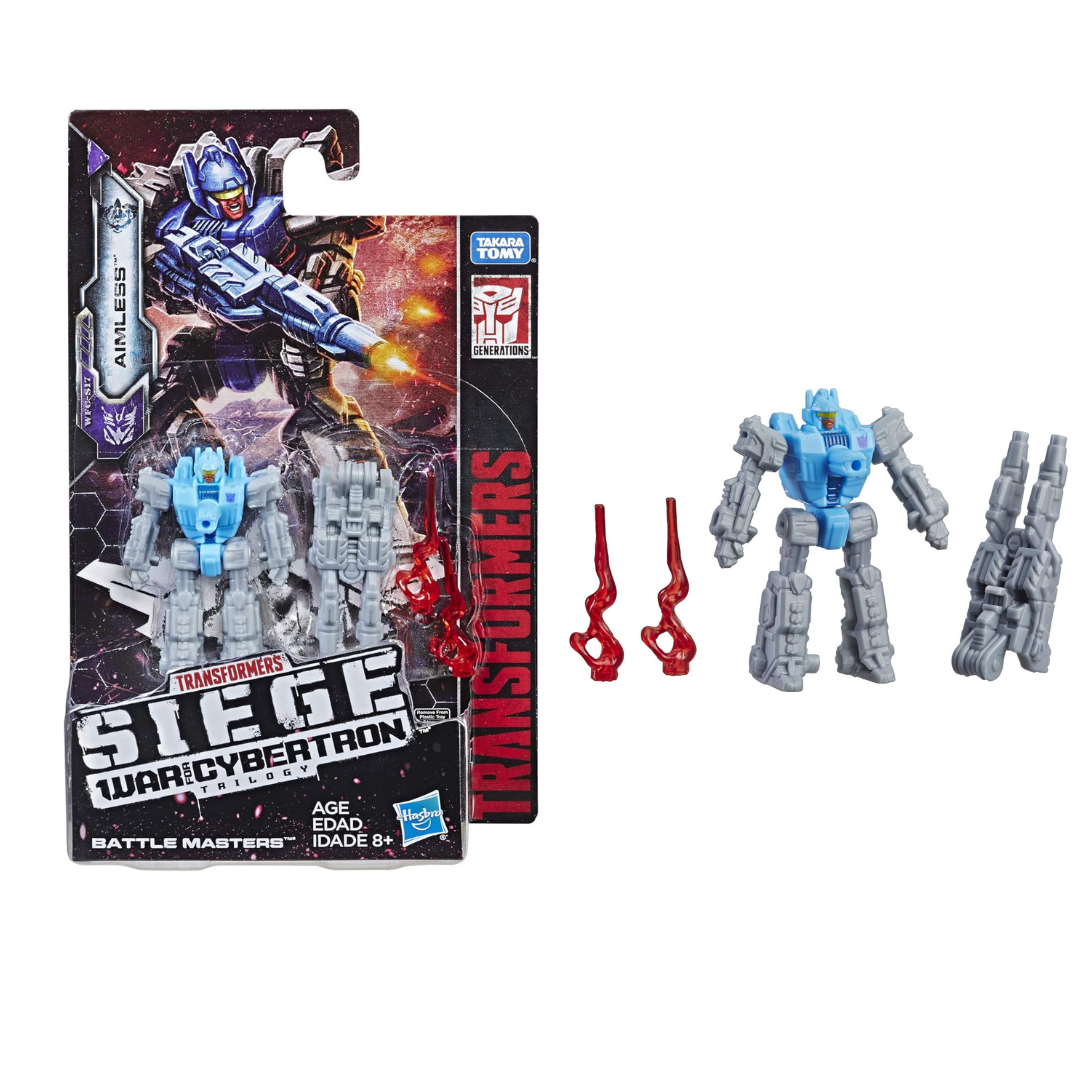 Transformers მინი კიბერ ტრანსფორმერები Battle Masters ნაცრისფერი