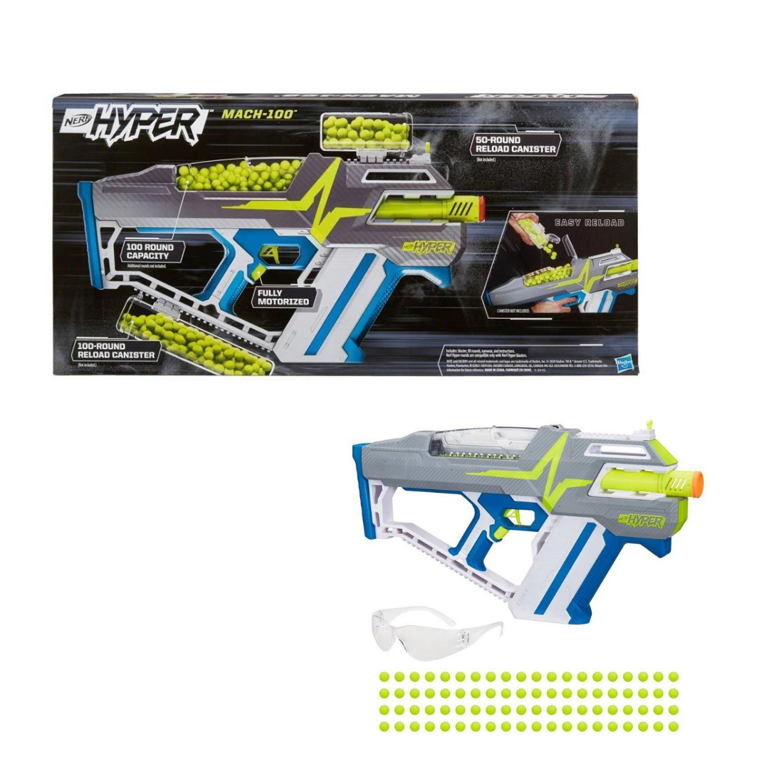 Hasbro Nerf Hyper Mach-100 იარაღი