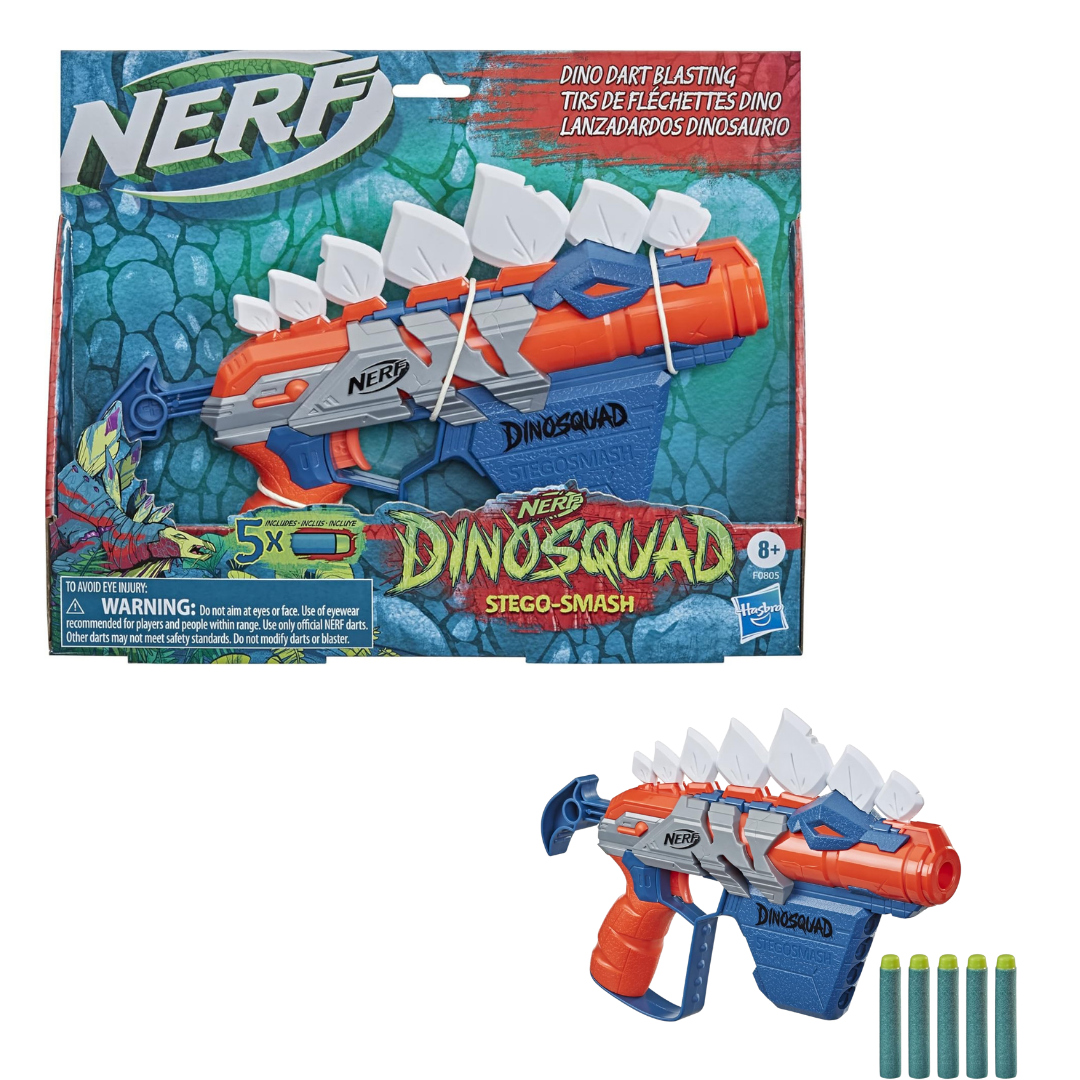 Hasbro Nerf Dinosquad Stegosmash თოფი