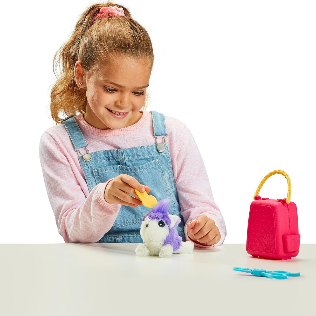 Moose Toys Little Live Pets სიურპრიზი ბოქსი ფუმფულა კნუტების პლუშით