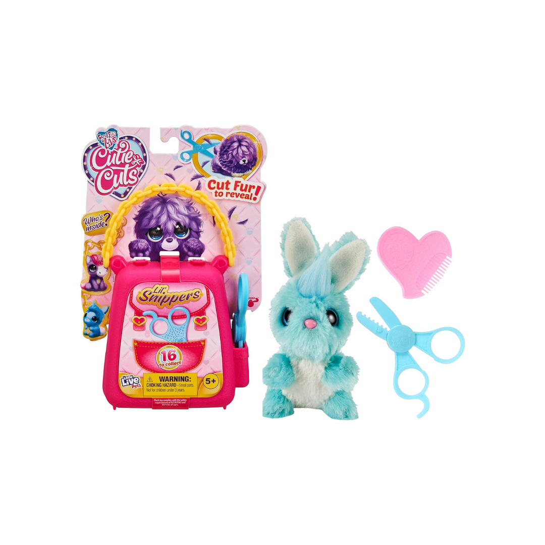 Moose Toys Little Live Pets სიურპრიზი ბოქსი ფუმფულა კნუტების პლუშით