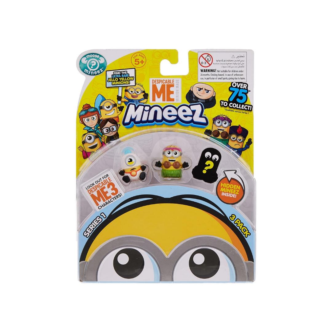 Moose Toys მინიონების ფიგურები 3ც